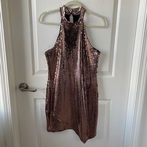 Akira Gold Dress